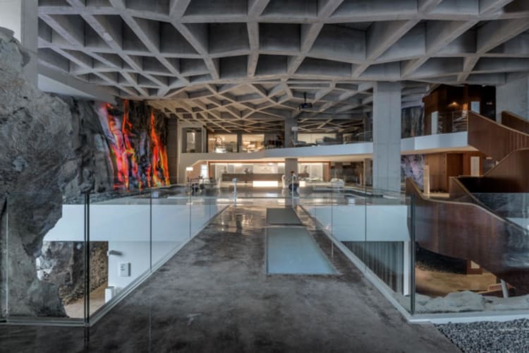 Lobby during the day